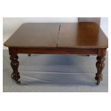 Antique Irish Mahogany Extending Table.