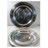 STERLING. Pair of Georg Jensen Trays, #642.