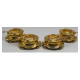 SILVER. (4) Emile Puiforcat .950 Silver Open Salts SILVER. (4) Emile Puiforcat .950 Silver Open Salts