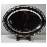 SILVER. Late 18th C English Silver Serving Tray. SILVER. Late 18th C English Silver Serving Tray.
