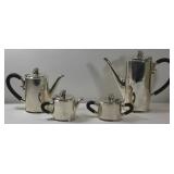 STERLING. 4 Pc. William Spratling Sterling Jaguar STERLING. 4 Pc. William Spratling Sterling Jaguar