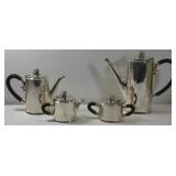 STERLING. 4 Pc. William Spratling Sterling Jaguar