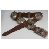 STERLING. Orville Tsinnie Sterling and Red Coral STERLING. Orville Tsinnie Sterling and Red Coral