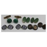 JEWELRY. Assorted Silver Cufflinks. JEWELRY. Assorted Silver Cufflinks.