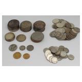 COINS. Assorted Gold and Silver Coin Grouping. COINS. Assorted Gold and Silver Coin Grouping.