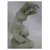 CAMBOS, Jean Jules. Signed Marble Sculpture