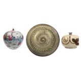 Group of Three Asian Ceramics. Group of Three Asian Ceramics.