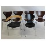 Fritz Hansen Chair Grouping. Fritz Hansen Chair Grouping.