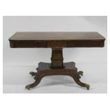 Antique Duncan Phyffe Style Sofa Table. Antique Duncan Phyffe Style Sofa Table.