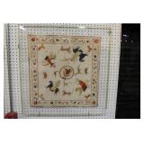 Framed Antique Tapestry Framed Antique Tapestry
