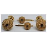 JEWELRY. 14kt Gold and Sapphire Men JEWELRY. 14kt Gold and Sapphire Men