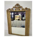 Unique antique greek key mirror