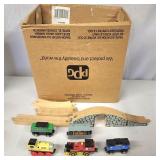 Wooden Thomas the Train trains & tracks