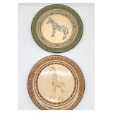 9" safari plates Zimbabwe