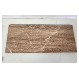 Brown Tennessee marble 39"w x 16"d