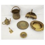 Lot of vintage solid brass