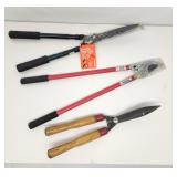 Like new hedge trimmers & loppers