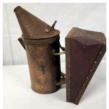 Vintage bee smoker