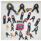 Lot spring clamps new