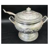 Vintage polished aluminum tureen