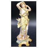 Antique French porcelain paw foot figurine