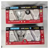2 boxes floodlight bulbs
