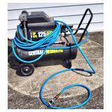 Central Pneumatic air compressor works