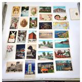 Vintage postcards unused