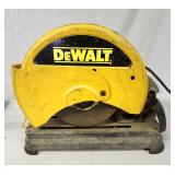 Dewalt chop saw works