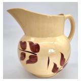 Watt Pottery autumn foliage pitcher