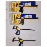 Mini quick grip bar clamps