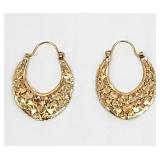 14k gold earrings hearts