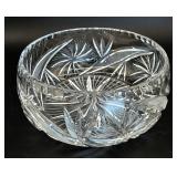 Cut crystal bowl