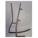 2 antique scythes