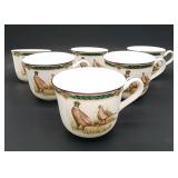 6 Noritake Marshlands coffee cups