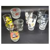 Character & advertising glasses