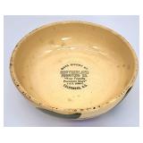 Watt Pottery advertising bowl Goldsboro NC