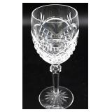A single Waterford wine glass monogram
