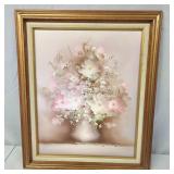 Floral oil painting