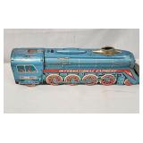 Metal tin litho locomotive