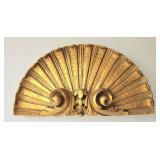 Composite shell wall decor