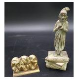 Petite Brass monkeys & Charles Dickens