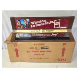 2 NOS Winston Cigarette atore displays