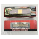 Atlas ho scale rail cars