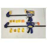 Irwin bar clamps + extras