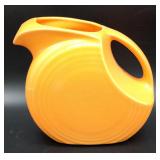 Orange Fiesta Ware pitcher