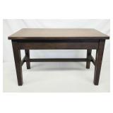 Mahogany piano bench