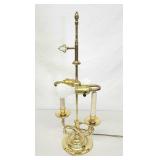 Baldwin brass lamp no shade