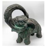 Vintage chalkware elephant