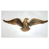 Vintage brass eagle wall decor